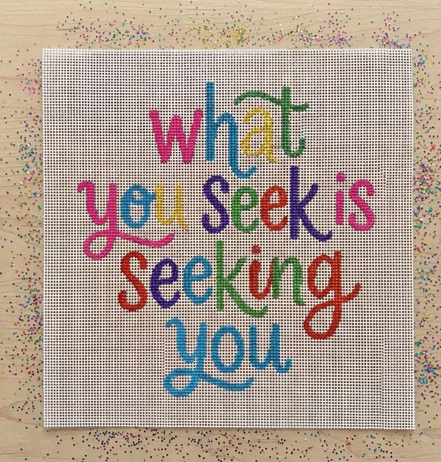 What you seek