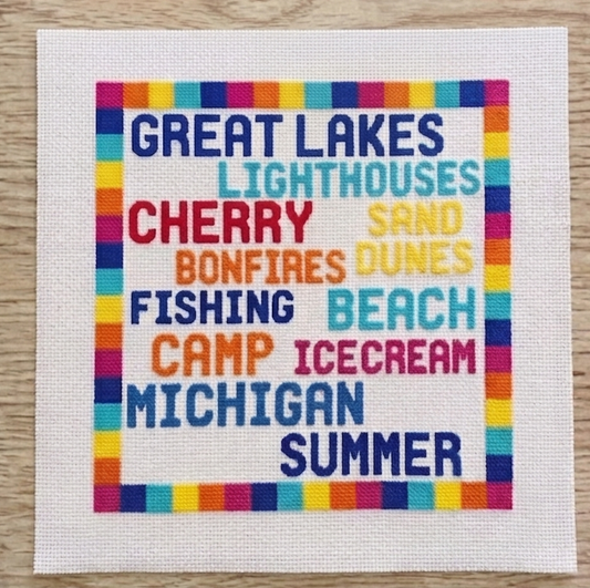 Michigan Summer Pillow