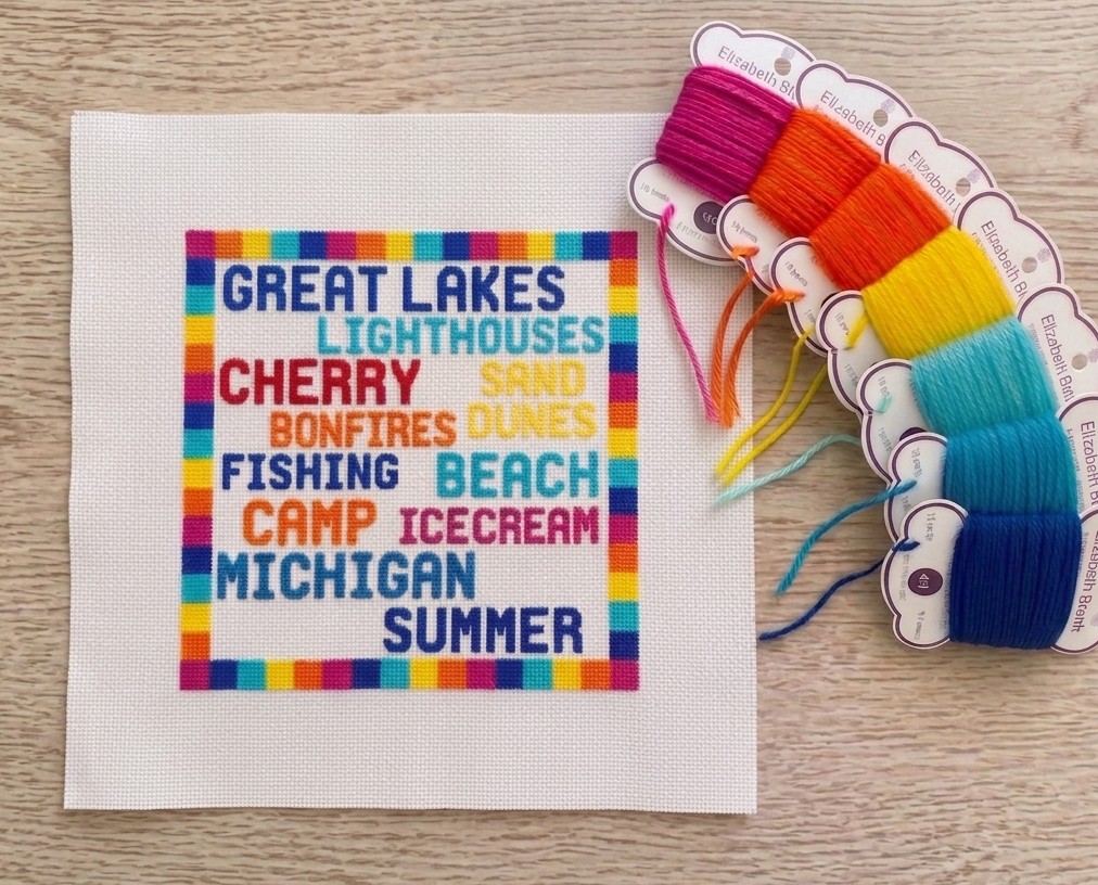 Michigan Summer Pillow